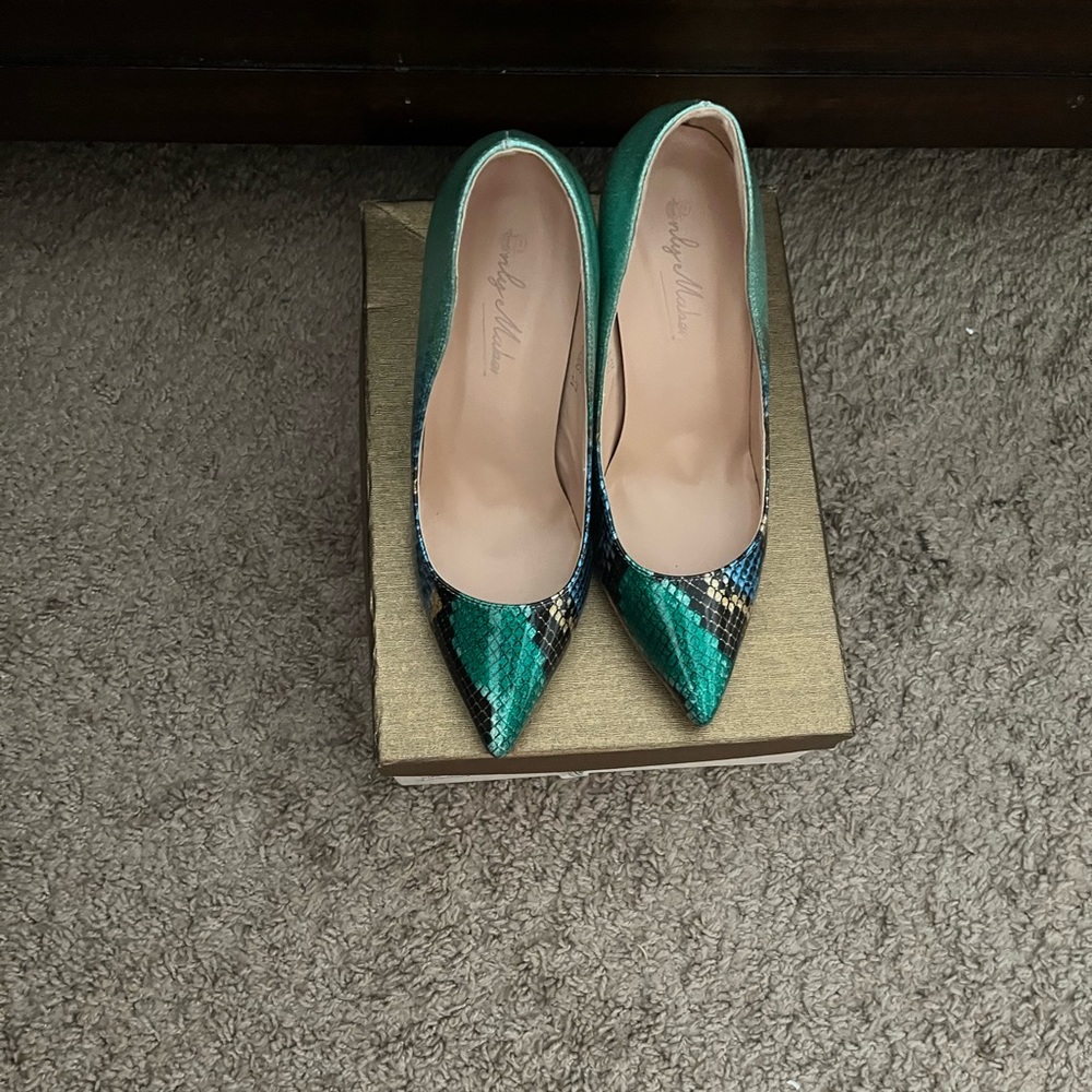 Multicolored Heels